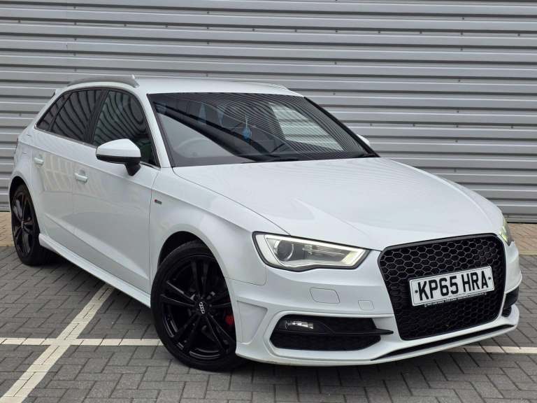 2015 Audi A3 1.6 TDI S line Sportback Euro 6 (s/s) 5dr (Nav) Diesel