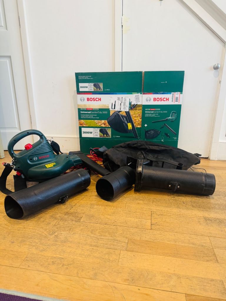 Bosch Electric Leaf Blower and Vacuum UniversalGardenTidy 3000