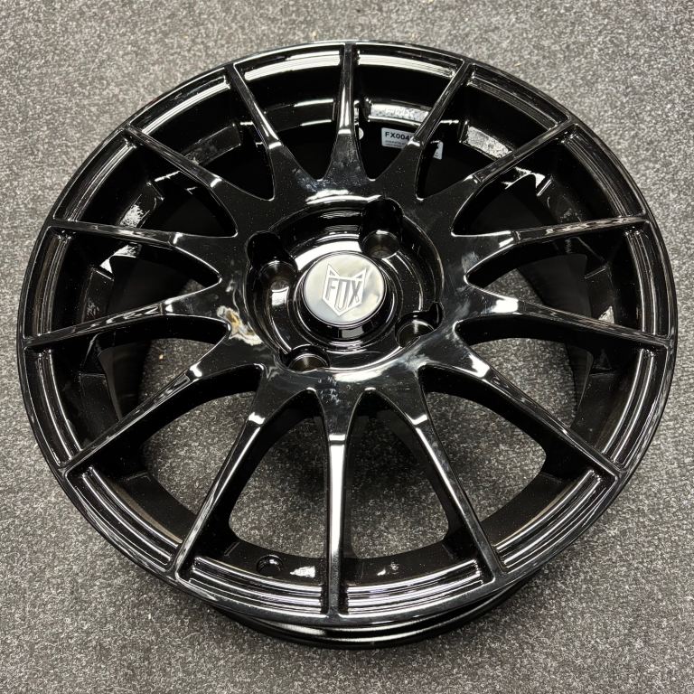 16” 4x108 Ford Alloys New Black Wheels Peugeot Citroen