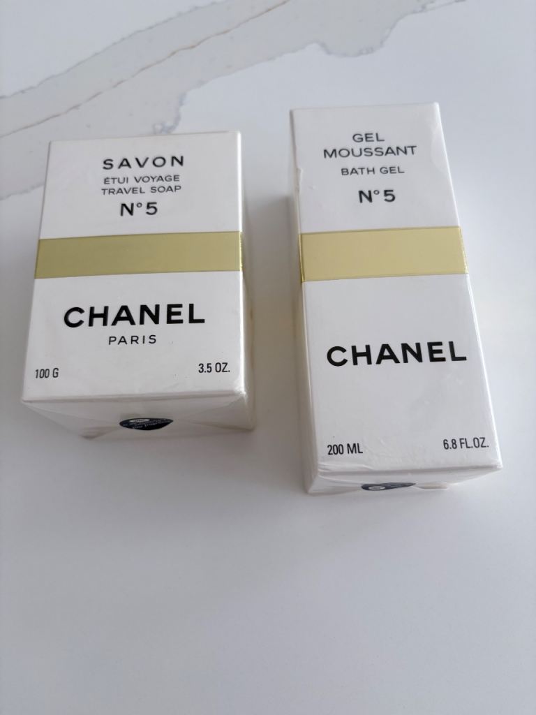 CHANEL N°5 Travel Soap & Bath Gel Duo Set – Sealed & New