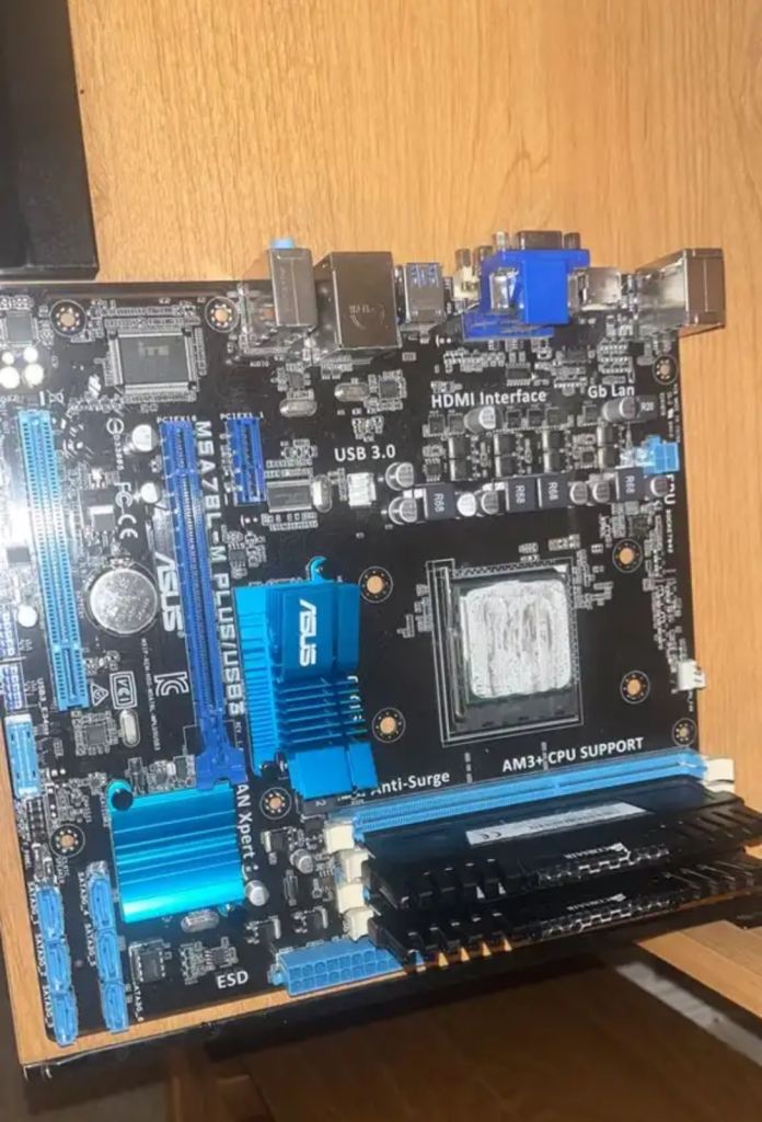 ASUS M5A78L-M PLUS/ USB3 Motherboard + AM3 CPU SUPPORT
