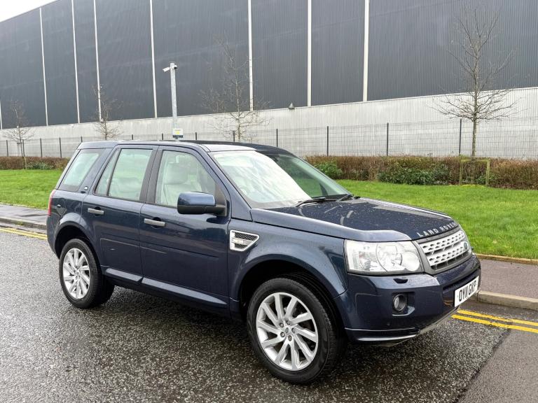 2011 Land Rover Freelander 2.2 SD4 HSE AUTOMATIC-BLUE+CREAM LEATHER-LOVELY EXAMPLE ESTATE Diesel ...