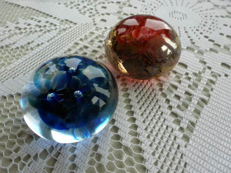 Isle of Wight Glass Paperweights