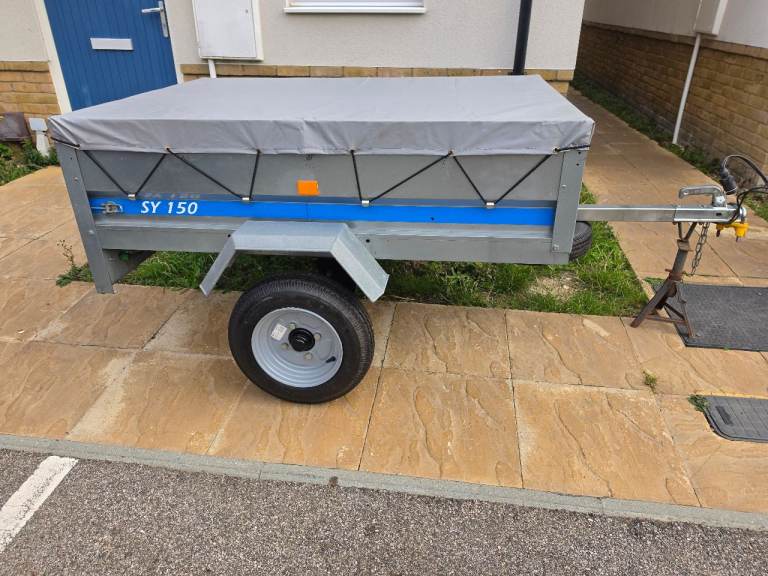 Erde SY150 Trailer with cover 