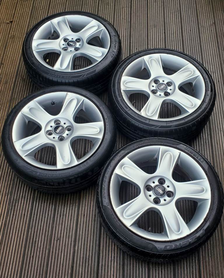 Mini alloys & tyres. 17 inch