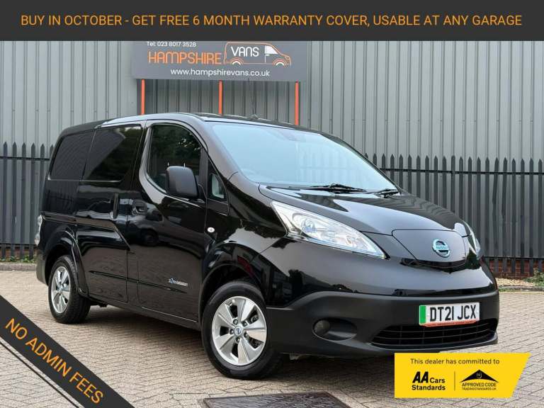 2021 Nissan e-NV200 40kWh Tekna Panel Van 5dr Electric Auto SWB (Quick Charge) (109 ps) Panel Van...