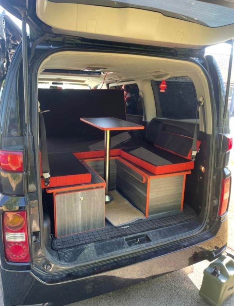 Dreamcatcher Explorer Camper Pod / Bed Conversion – Nissan Elgrand – price dropped to £475 