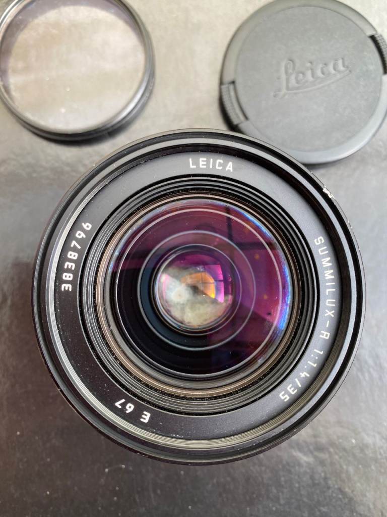Leitz Leica Simmilux R 1 1.4/ 35 35 mm Mount lens.