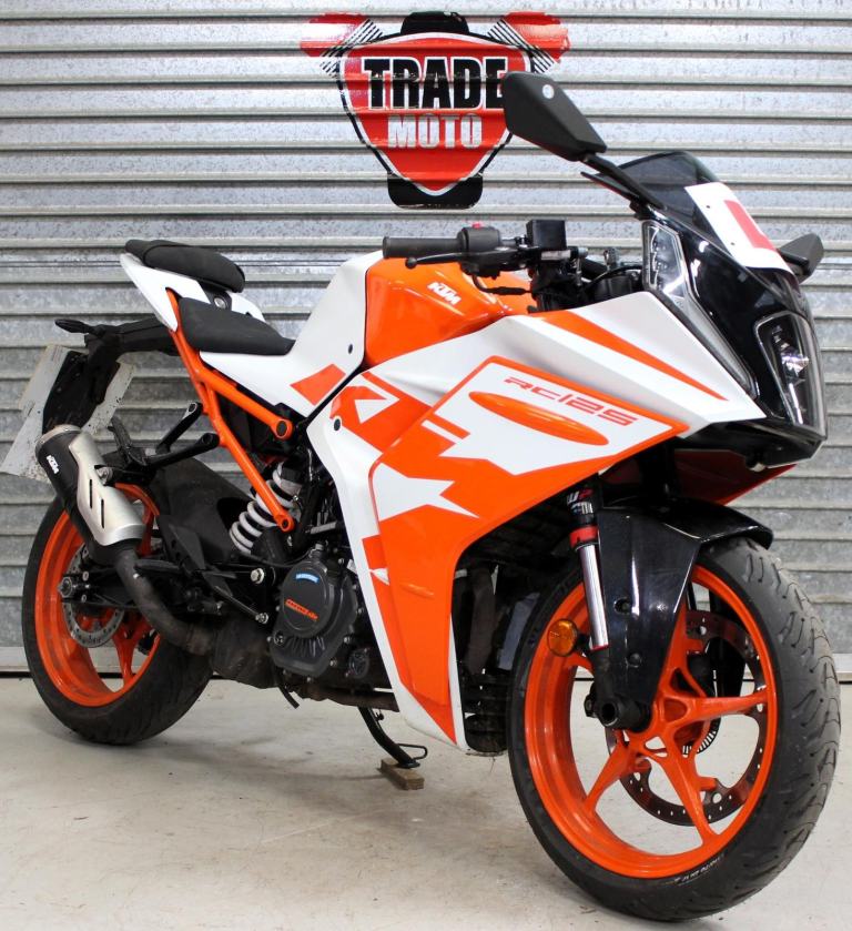 2024 24 KTM RC 125 ABS RC125 NEW SHAPE TRADE SALE LEARNER LEGAL 8K NEW MOT GP