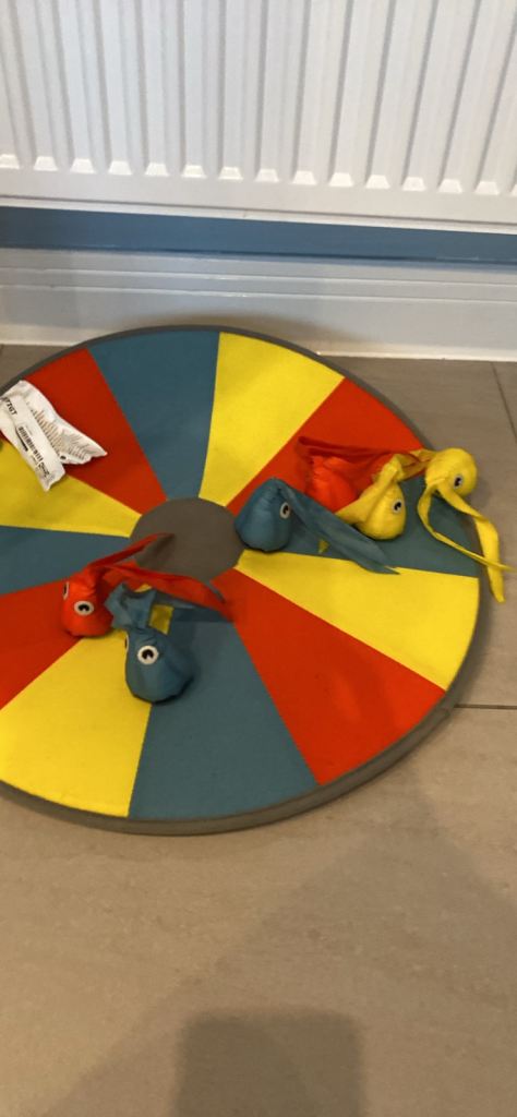 Ikea velcro dart game