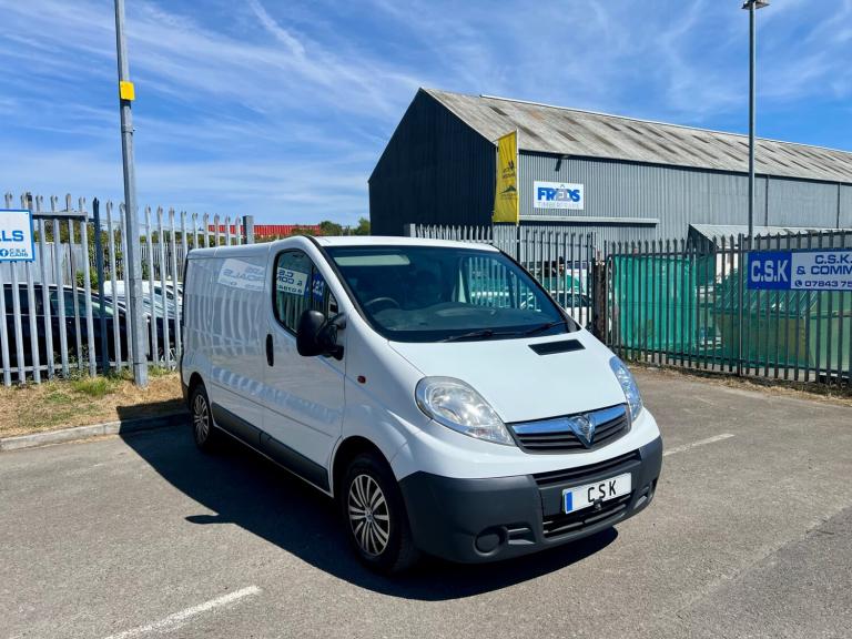 2012 Vauxhall Vivaro 2.0CDTI [90PS] Van 2.7t Euro 5 Ex Police PANEL VAN Diesel Manual