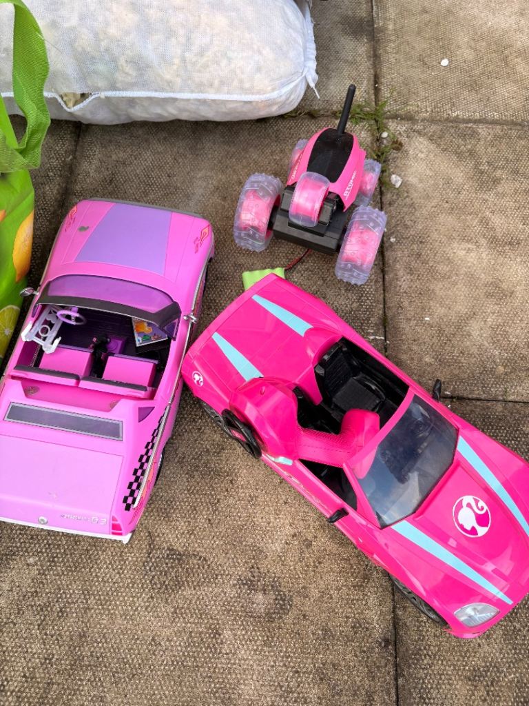 Mixture of girls toys