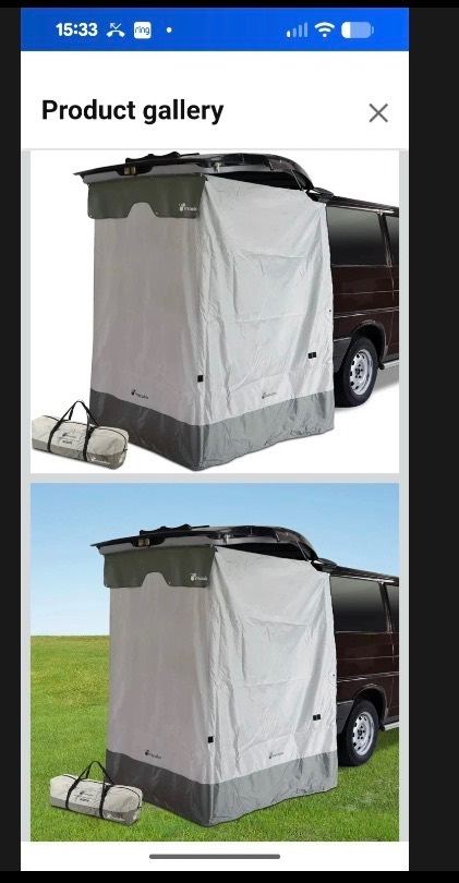 Tailgate tent