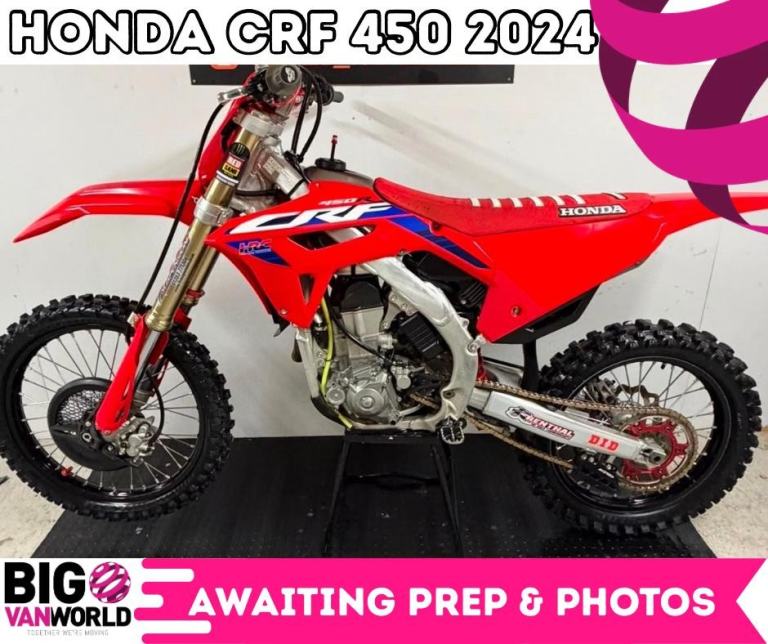 Honda CRF 450 2024 - Only 30 Hours - Stock, Clean & Prepped