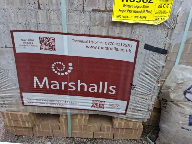 Marschalls Paving blocks new