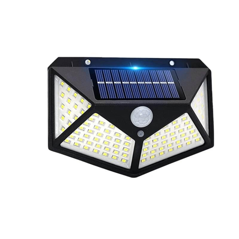 Solar LED wall lights with motion sensor