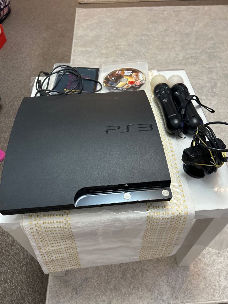 PS3 Slim 250GB PS Move Bundle