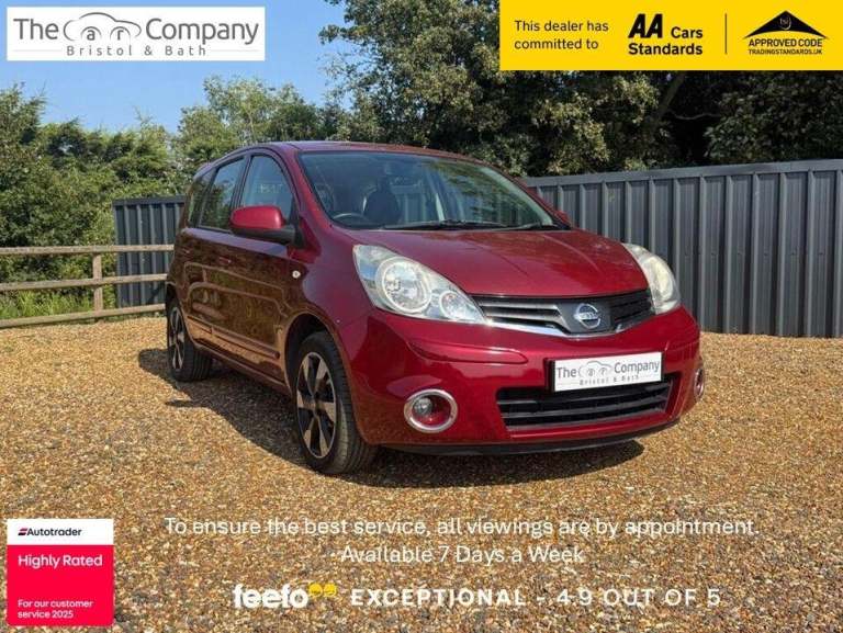 2012 Nissan Note 1.6 16V Acenta Auto Euro 5 5dr MPV Petrol Automatic