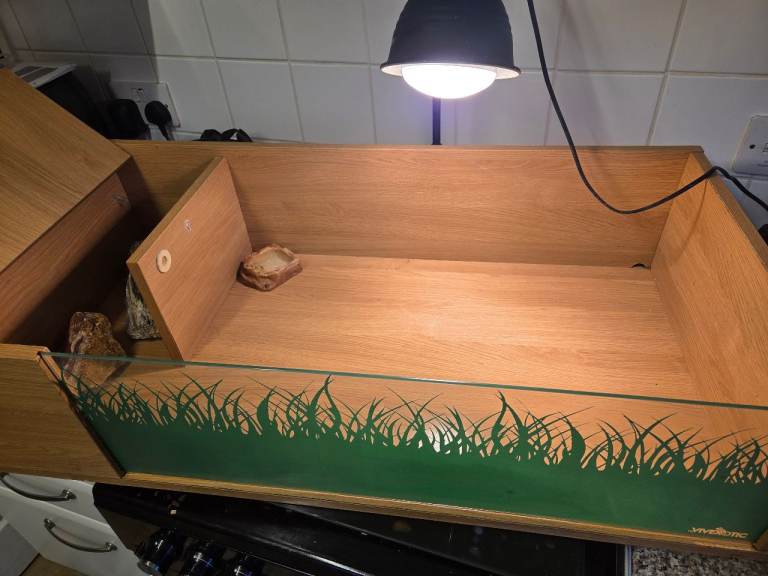 Home Vivarium used for Indian star Tortoise 