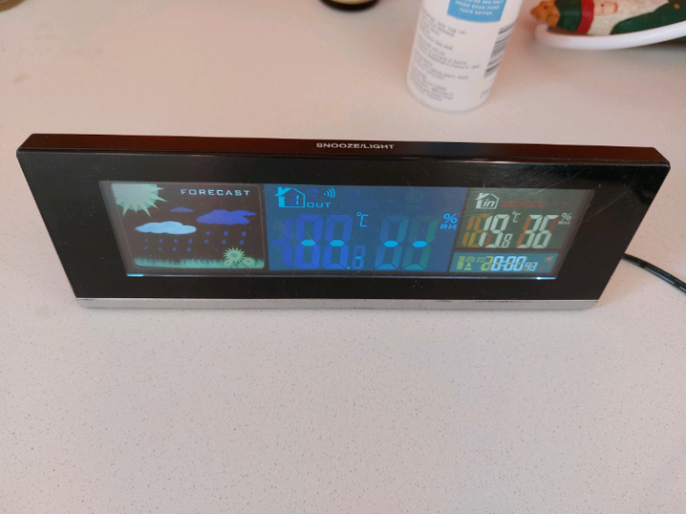 Alarm clock Weather Station 