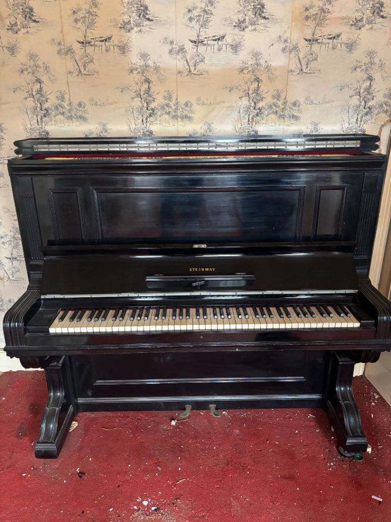 1867 Steinway upright piano