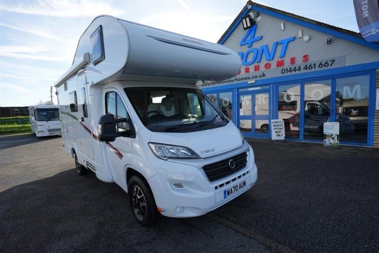 Dethleffs Trend A5887 FIAT 6 BERTH 6 TRAVEL SEAT MOTORHOME