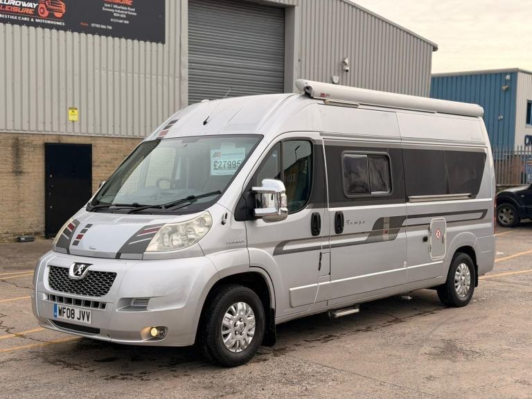 Peugeot BOXER 335 LWB AUTOCRUISE TEMPO 2 BERTH CAMPER VAN - 3 SEATBELTS
