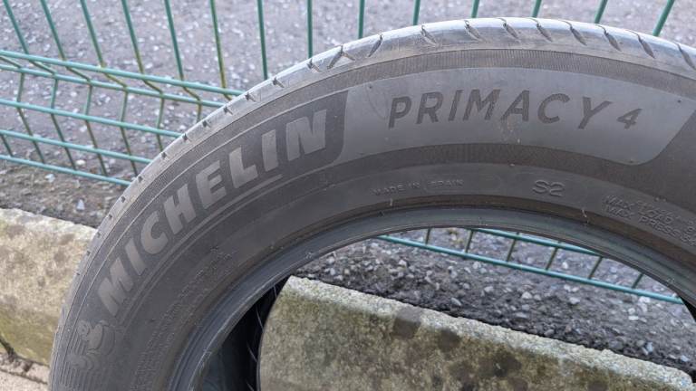 Pair of used Michelin Tyres
