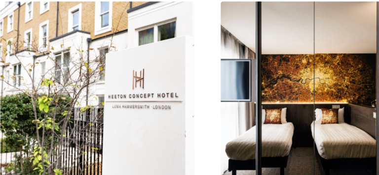 Hotel Stay in Hammersmith, London – Heeton Concept Hotel