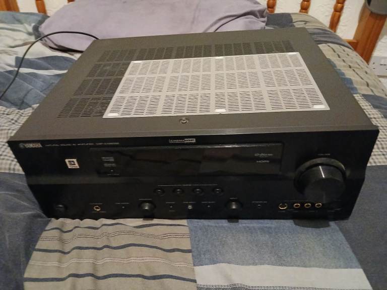 Yamaha amp/Bluetooth speaker/ethernet switch 
