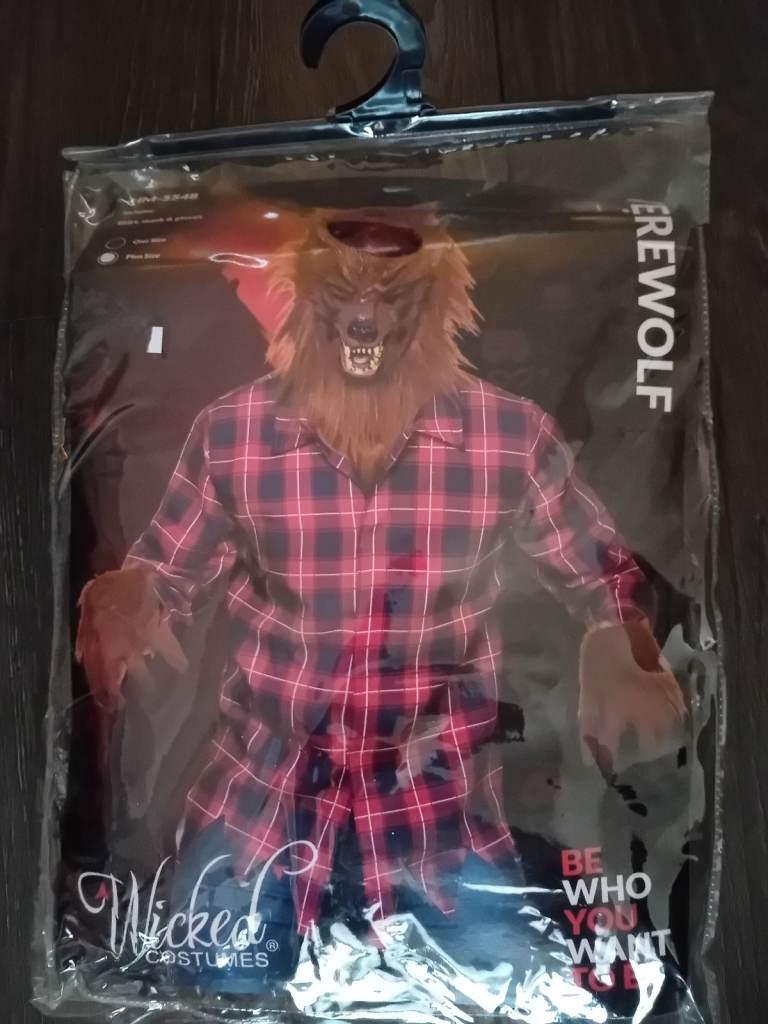 Halloween werewolf costume adult 