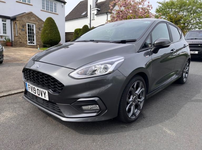 2019 (19) Ford Fiesta ST-Line – 1.0 litre 125 BHP – 5 Door – 57k Miles, Metallic Grey