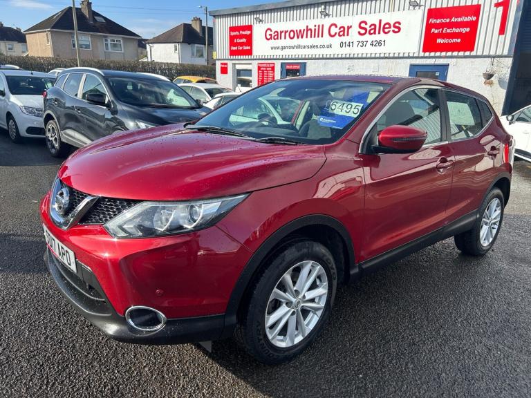 2017 Nissan Qashqai 1.2 DiG-T Acenta [Smart Vision Pack] 5dr HATCHBACK Petrol Manual