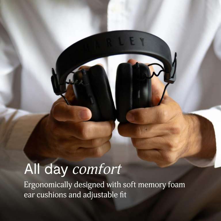 House of Marley Positive Vibration Rebel Wireless ANC Bluetooth Headphones