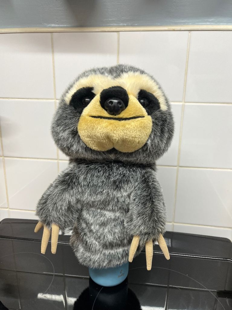 Sloth golf head cover Brand new 