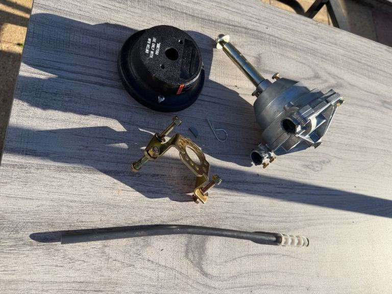Heavy Duty Steering helm and 17ft Cable Boat 