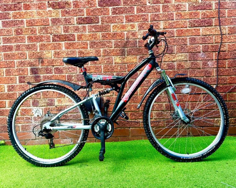 SHOCKWAVES EIGHT 50 SUSPENSION MOUNTAIN BIKE 
