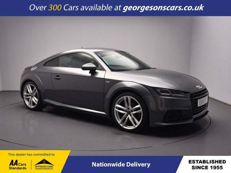 2016 Audi TT 1.8T FSI S Line 2dr COUPE PETROL Manual