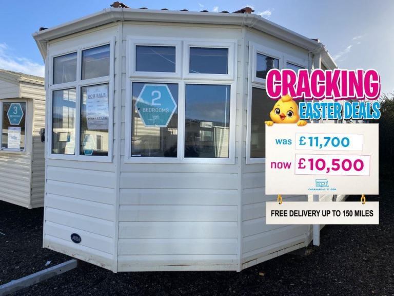 2 Bed Static Caravan - DG, CH, Ensuite - Offsite Sale For Own Land / Farms