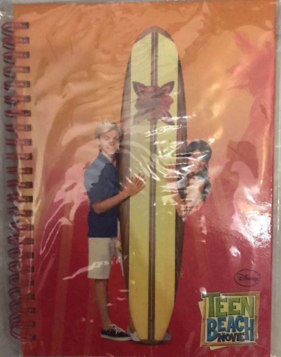 Disney teen beach movie A5 spiral notebook