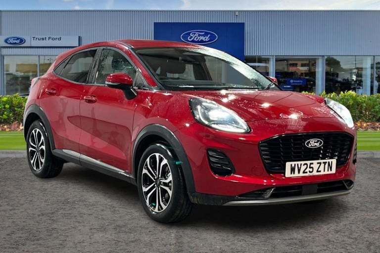 2025 Ford Puma 1.0 EcoBoost Hybrid mHEV Titanium 5dr DCT- Parking Sensors &amp; Camera Semi-Au Ha...