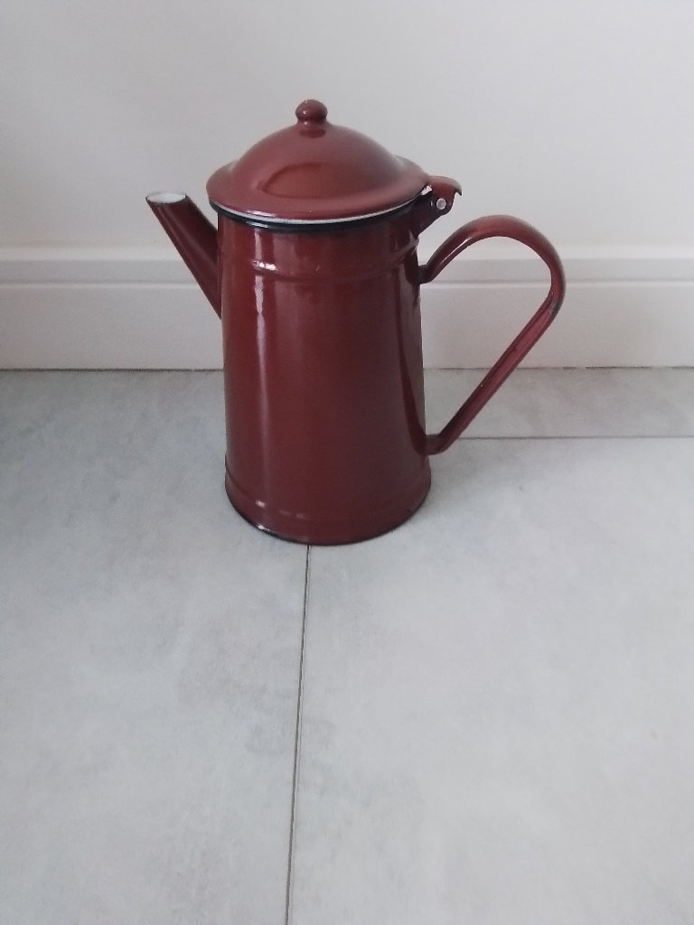 image for Enamel coffee pot. 