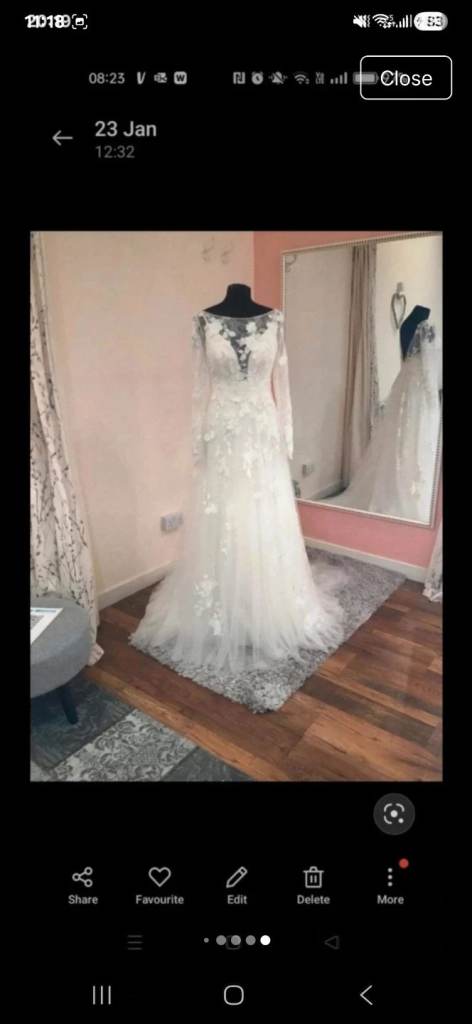 Absolutely stunning wedding dress