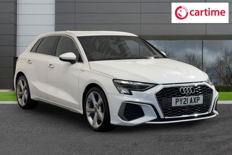 2021 21 AUDI A3 1.5 TFSI 35 S LINE SPORTBACK 5DR PETROL MANUAL EURO 6 (S/S) (150