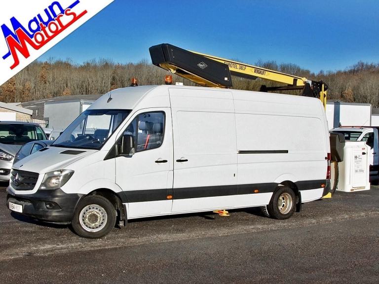 2014 "64" Mercedes-Benz Sprinter 513 CDi BlueEFFICENCY, 5t HGV CHERRY PICKER Van