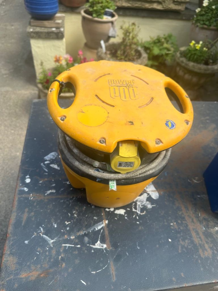 Rugged Yellow Garden Tool - Fair Condition
