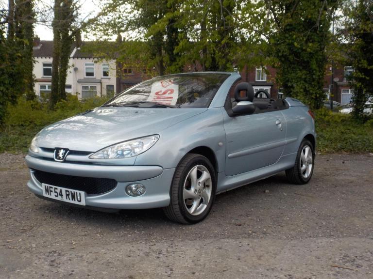 2004 Peugeot 206 1.6 Allure 2dr [AC] CONVERTIBLE PETROL Manual