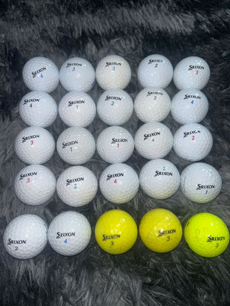25 srixon golf balls 