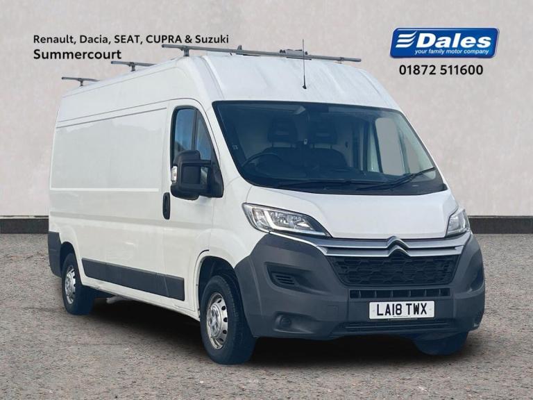 2018 Citroen Relay 2.0 BlueHDi H2 Van 130ps Enterprise Panel Van Diesel Manual