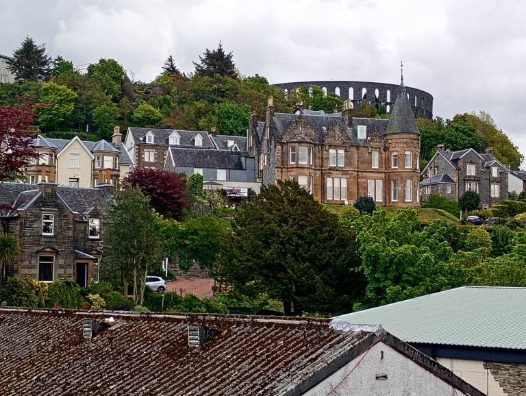 2 Bed Top Floor Flat, Oban - Superb McCaig's Tower Views! Project/Renovation  (Cash Buyers Only) 